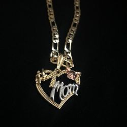 #1 MOM Pendant With Chain