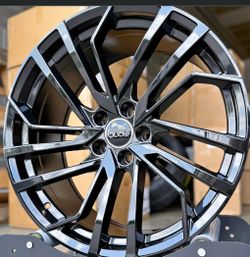 Audi 20x9 new RS style rims new tires set
