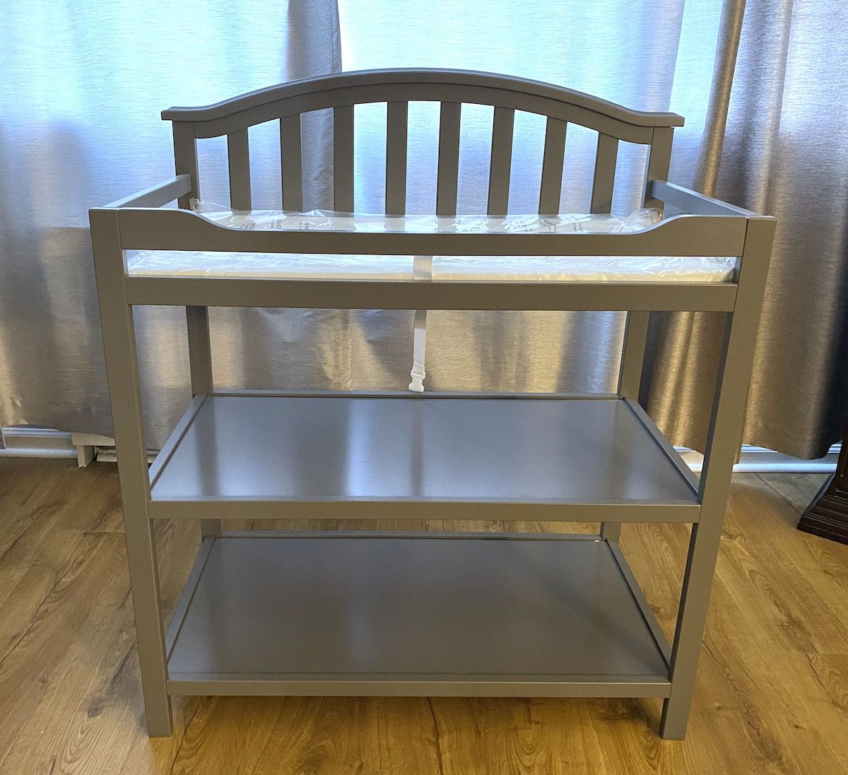 BRAND NEW Wood Sorelle Berkley Changing Table gray