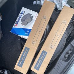 Mazda shocks And Brake Pads