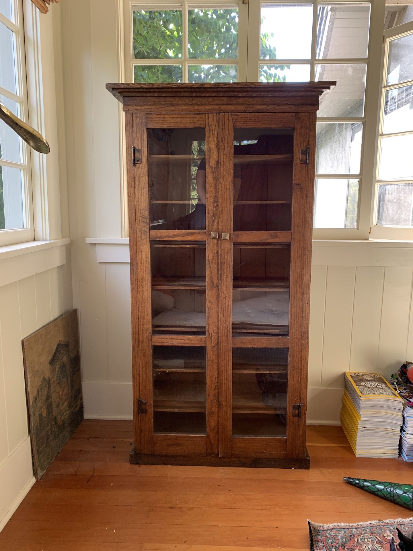 Antique Oak Cabinet