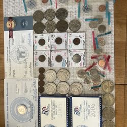 Lot Of Coins (only Selling The Lot)