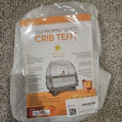 Self Propping Safety Crib Tent
