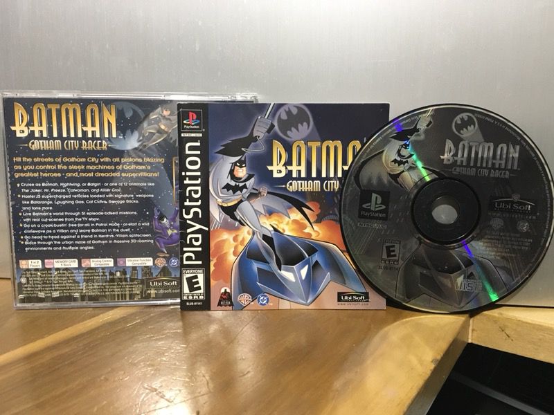 BATMAN Gotham City Racer Sony Playstation game (PS1 game) for Sale in  Chino, CA - OfferUp