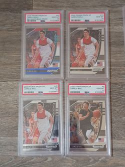 Lamelo ball PSA 10 rookie card lot