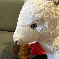 Large White Sheep Stuffy