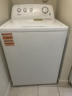 Washer and dryer Amana combo