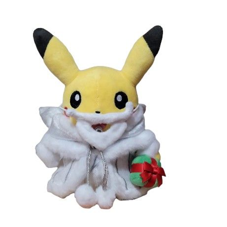 2019 Pokémon Center Pikachu Santa Claus Frosty Christmas Plush Stuffed Animal
