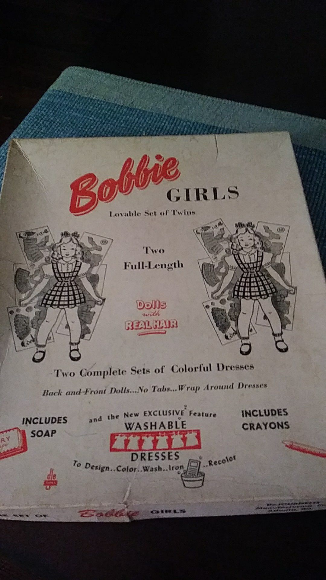 Bobbie Girls Paper Dolls