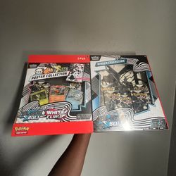 Pokémon Black Bolt & White Flare Collection Boxes 🔥