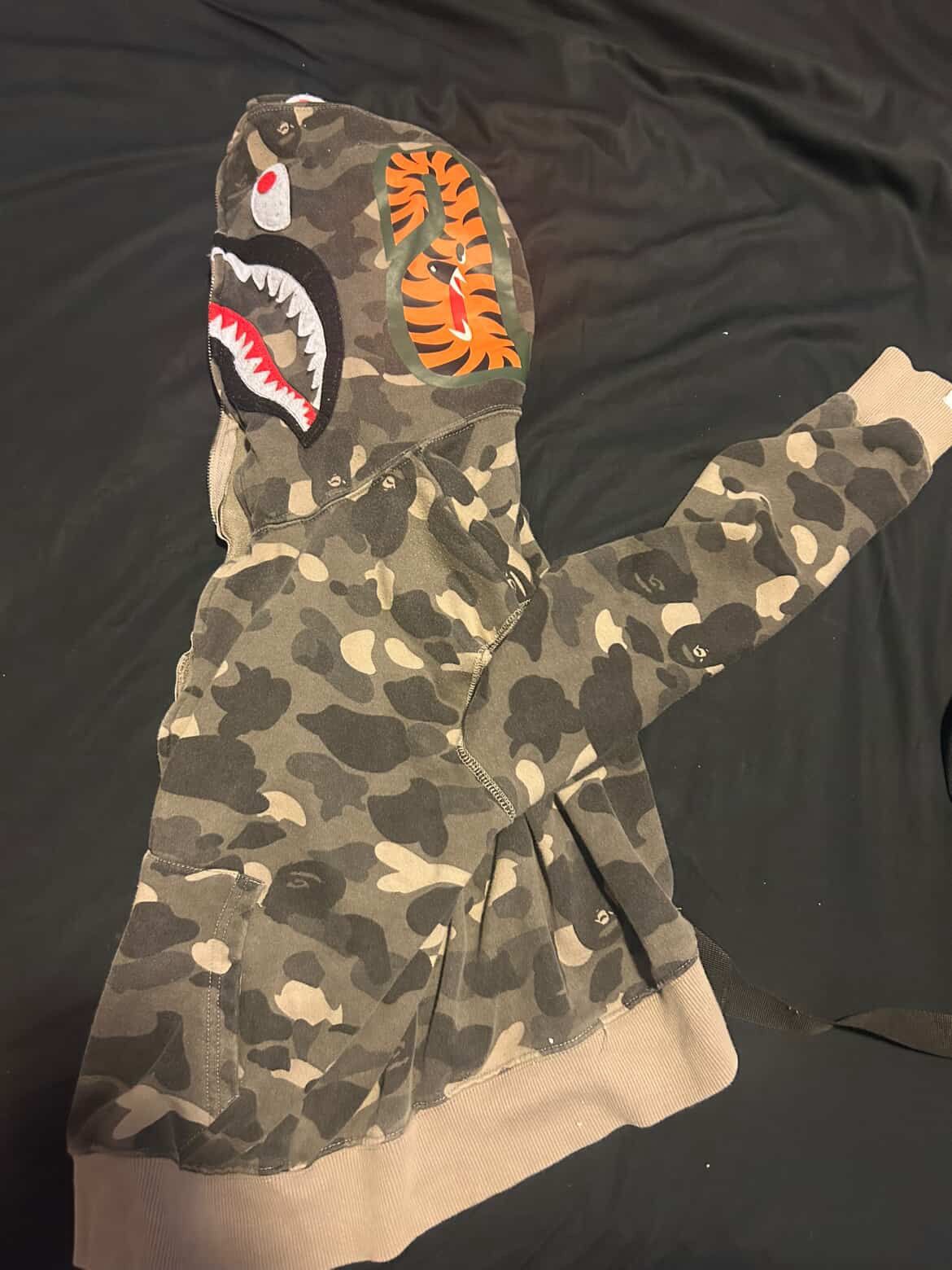 BAPE Hoodie Army Glow In The Dark
