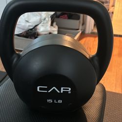 kettlebell vinyl cover 15 LB