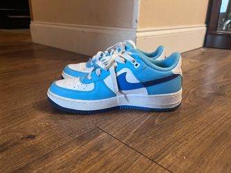 Blue Nike Air Force 1