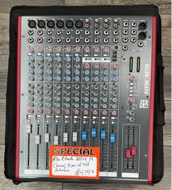 Allen & Heath ZED14 14 Channel Mixer W/ USB Interface