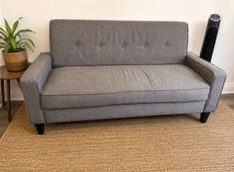 3 seater mid century modern sofa - Grey