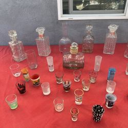 Glass Decorations Colorful 