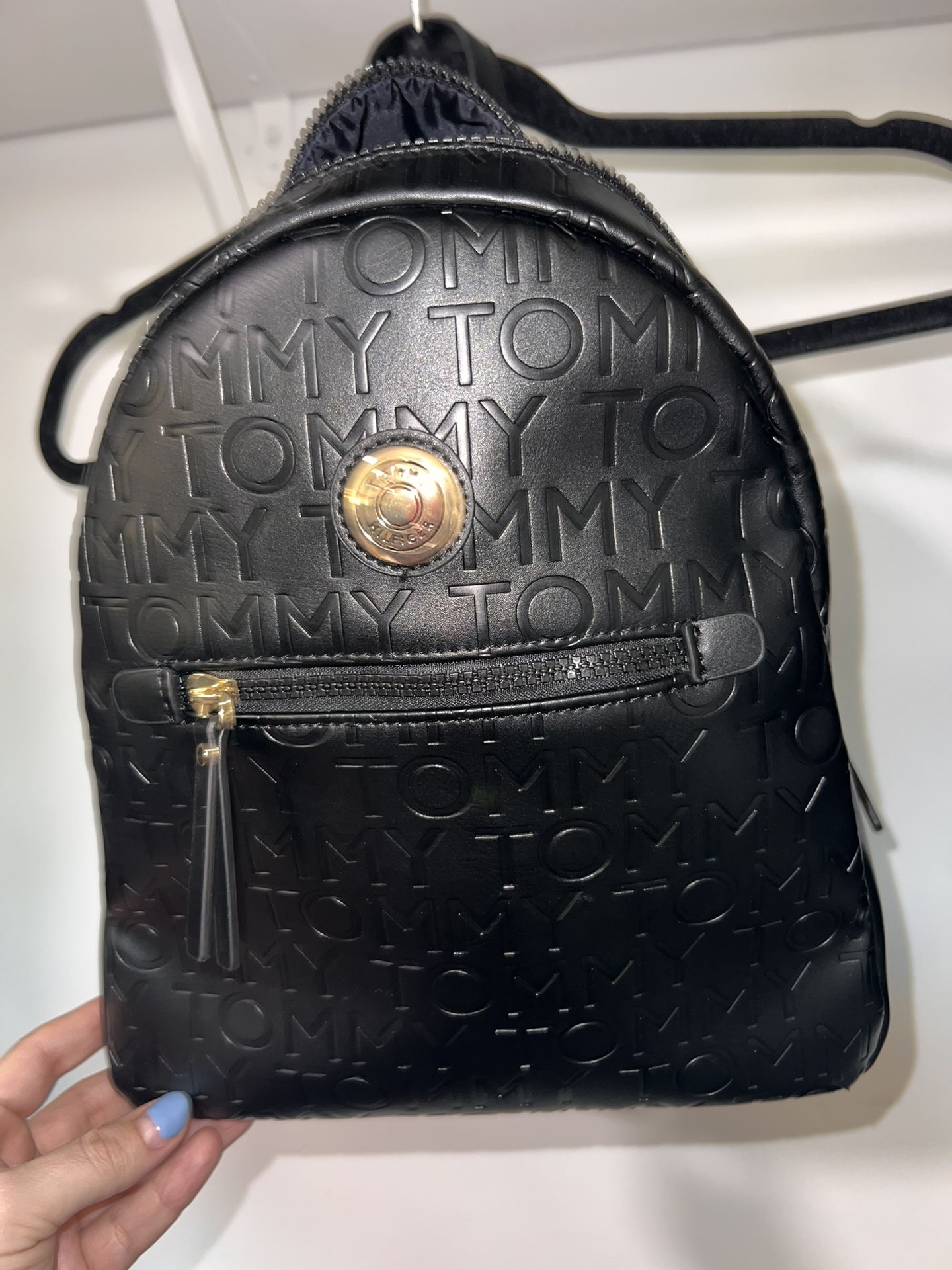 Tommy Hilfiger Black Mini Backpack 
