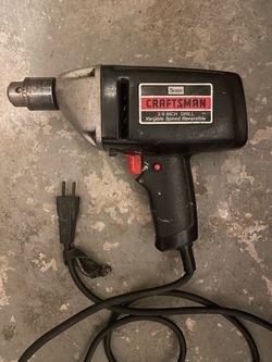Vintage Sears Craftsman 3/8" Variable Speed Drill ((contact info removed)0)