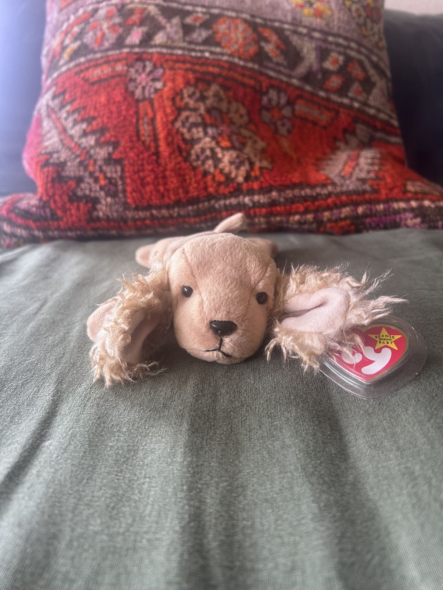 RARE Vintage TY Beanie Baby Spunky 1997