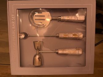 Mother of Pearl bar set