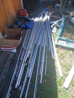 10ft allumminum poles