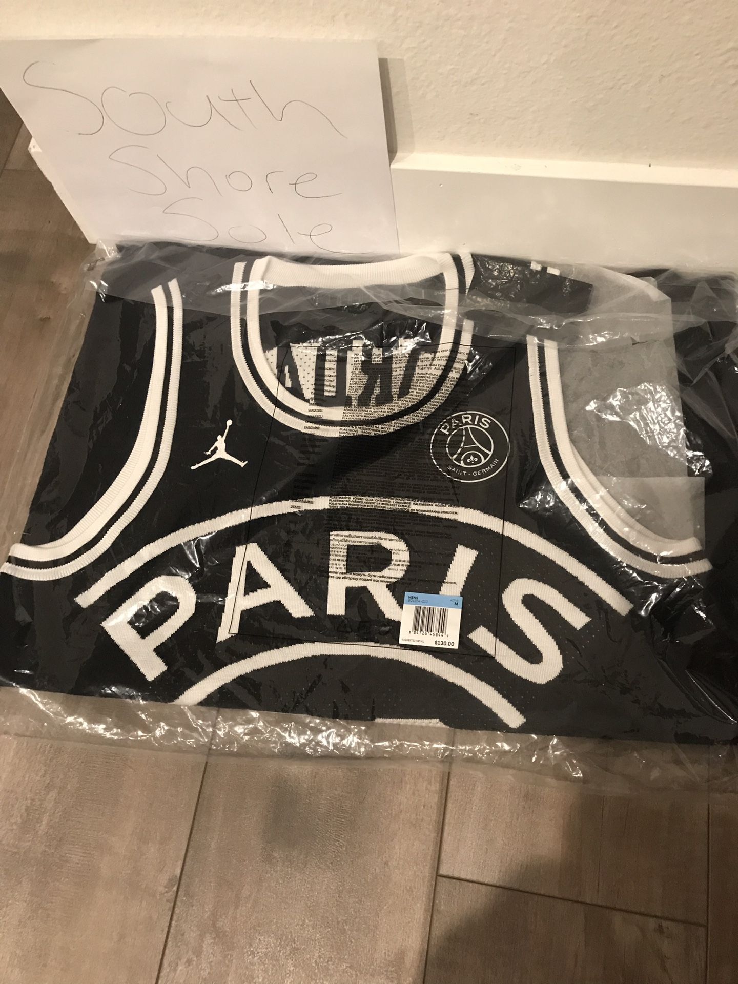 Nike Air Jordan Psg Flight Knit 23 Jersey 1 5 off white cdg