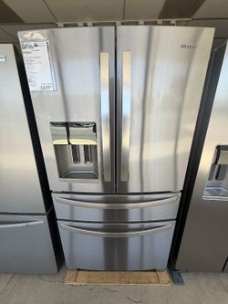 Whirlpool 36" 24.5 Cu. Ft. Fingerprint Resistant Stainless Steel French Door Refrigerator