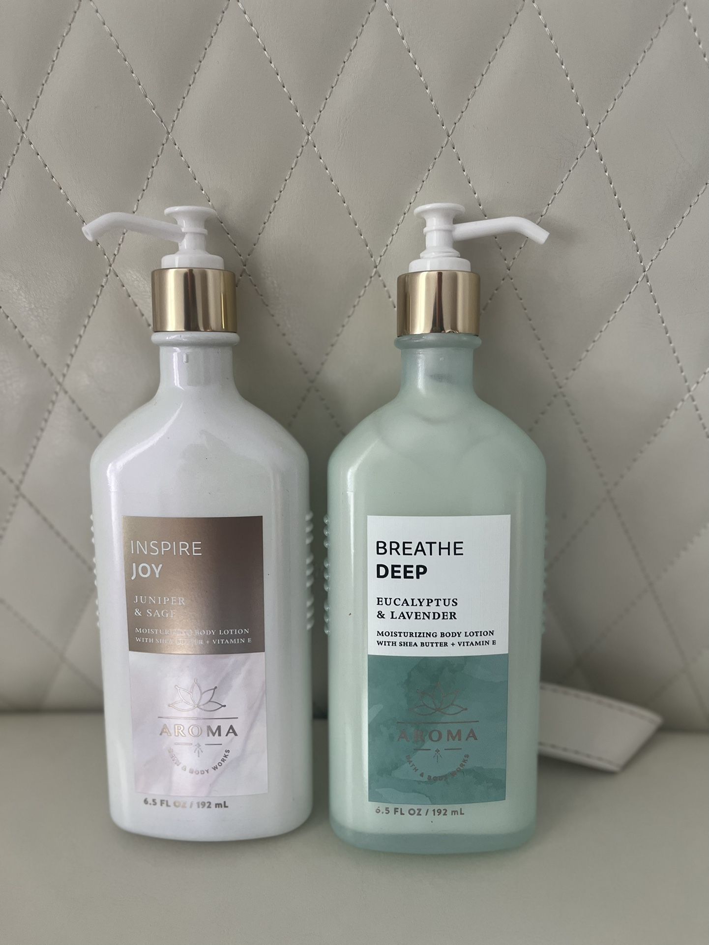 Bath And Bodyworks Juniper & Sage Lotion And Eucalyptus Lotion