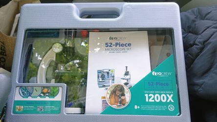 1200x zoom 52 piece microscope set
