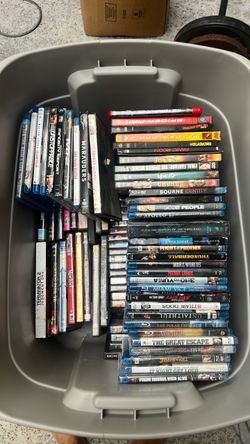 Movies Blue ray and dvds (35+145)