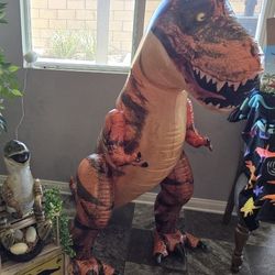 63"inch Inflatable T Rex Dinosaur