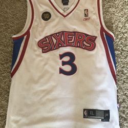 Allen iverson (David vs Goliath) home jersey XL