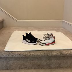 Boys Puma Size 9C.   /   Boys Nikes 9C.