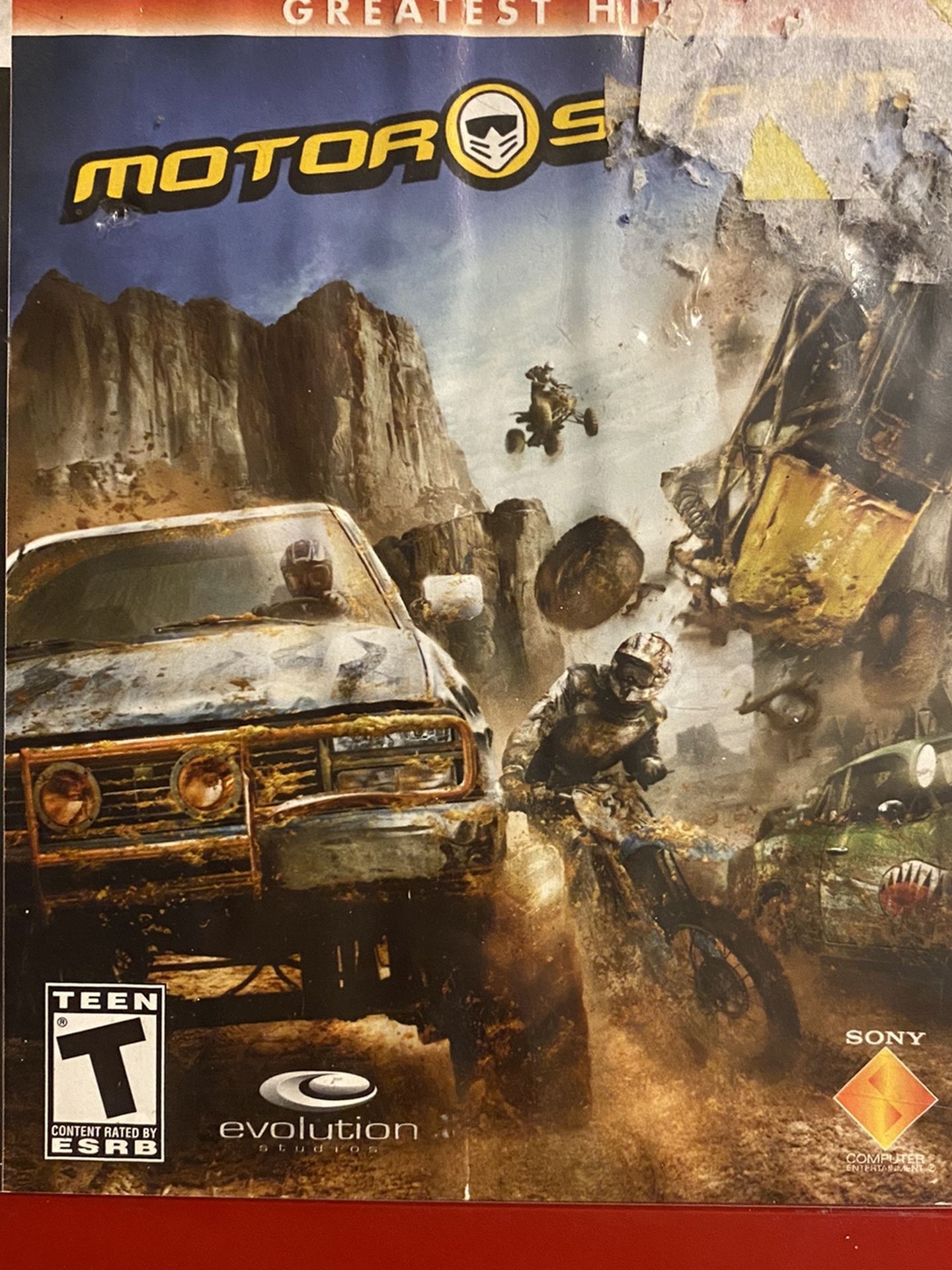 MotorStorm PS3 (Sony PlayStation 3, 2007) Greatest Hits, Complete