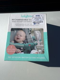Clip on fan