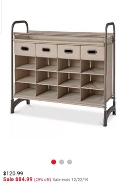 Shoe organizer, excellent condition