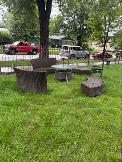 Out side table  and seating
