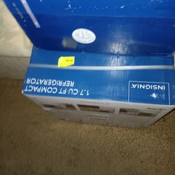 Insignia Mini Refrigerator And Microwave 