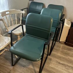 4 Green Office Chair