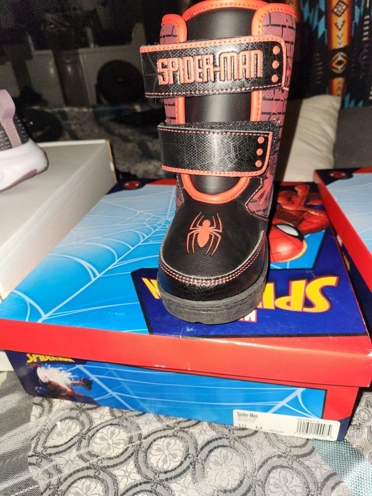 Light Up Spider Man Boots 