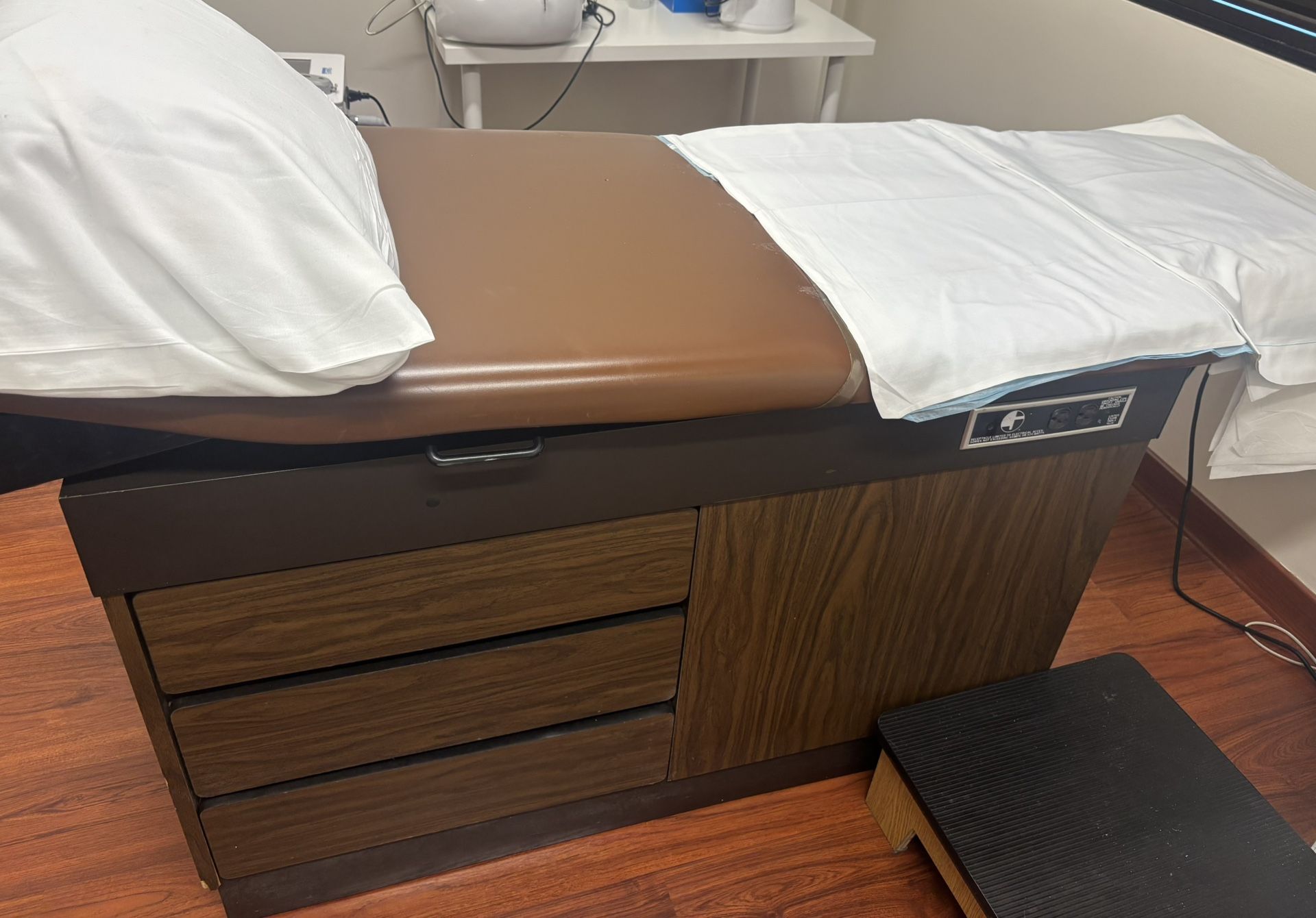 Exam Bed Table Medical With Drawer Patient Medical Exam Bed