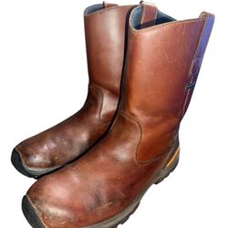 DANNER MEN'S SIZE 12 10" STRONGHOLD WELLINGTON WORK BOOTS - SOFT TOE