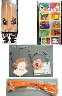 Assortment of FOUR Halloween Item