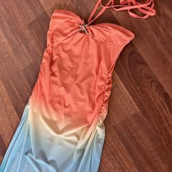 Women’s Multicolored Summer Long Dress By Shein Extra Small Brand New