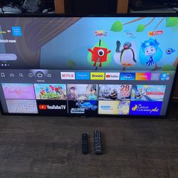 Tv Samsung Tv With Firestick Player 55 Inches Tv Television Tv Lcd Tv Make An Offer!!
