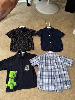 4 dressing shirts 4-6 kids