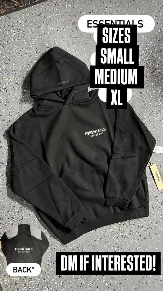 ESSENTIALS HOODIE