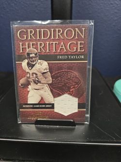 Fred Taylor game used relic /250