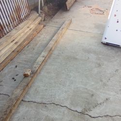 True 4x4 x 10 treated lumber