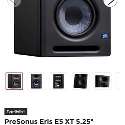 Presonus Eris 5 Recording Studio Monitors (pair) Brand New 